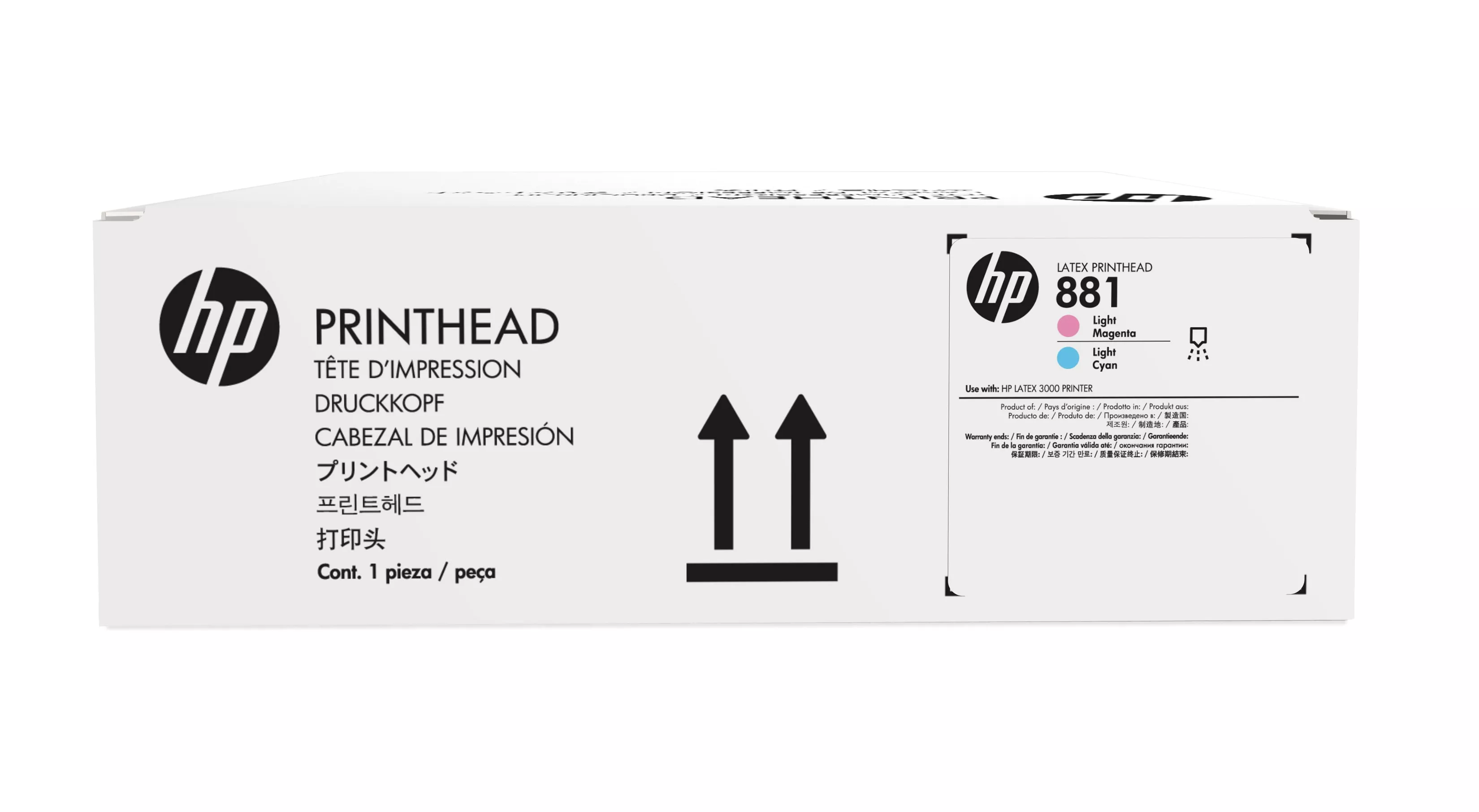 Vente HP 881 tête d'impression latex magenta clair/cyan clair HP au meilleur prix - visuel 2