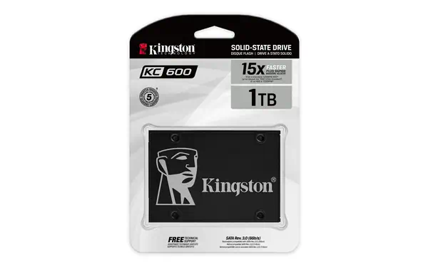Kingston Technology SSD KC600 SATA3 2.5" de 1 024 Go - Disque dur SSD - visuel 4