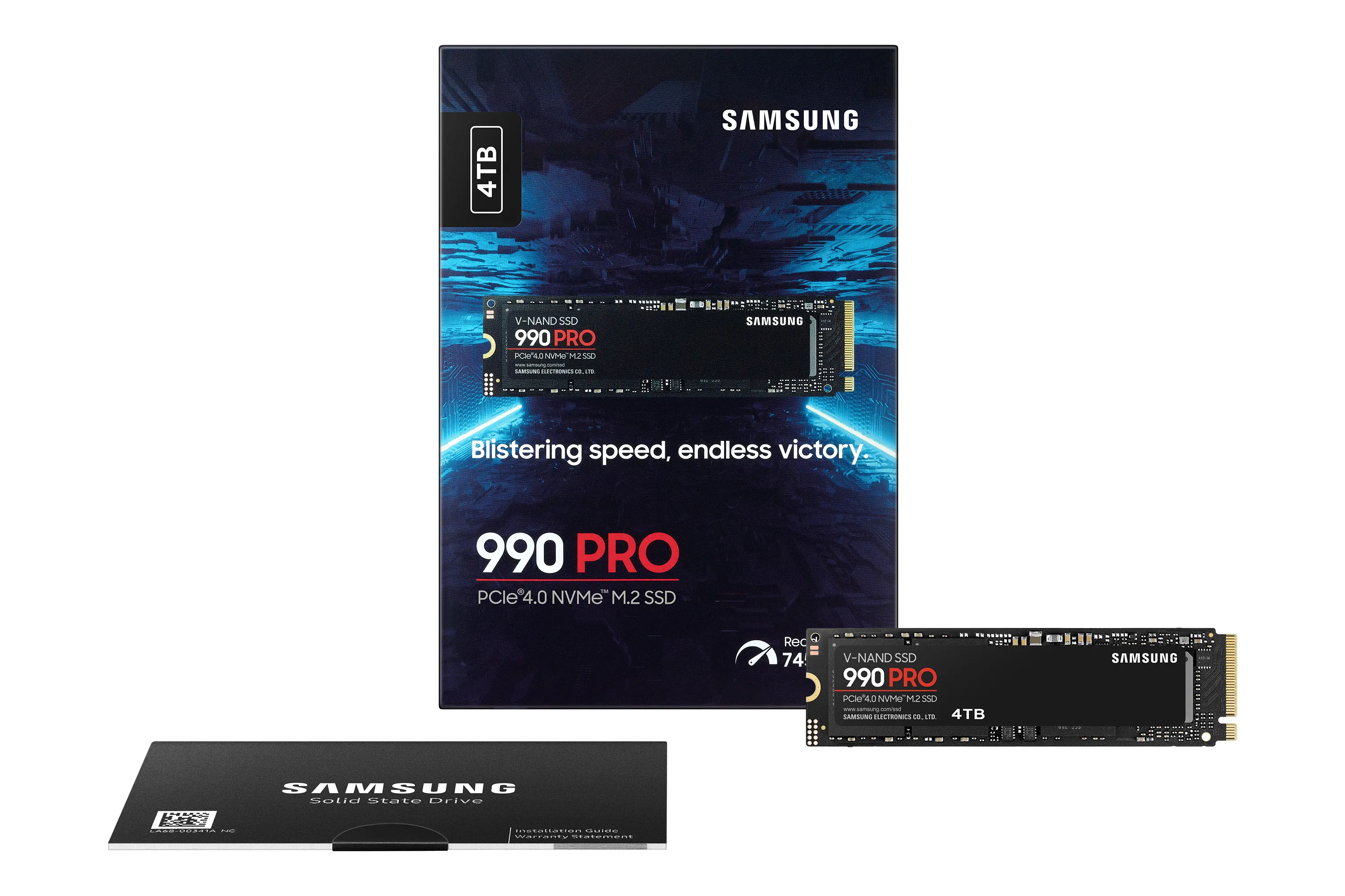 Samsung Disque SSD Externe MU-PG4T0B 4TB Noir