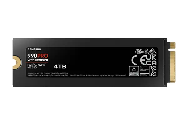 Samsung 990 Pro 4 To M.2 PCI Express Samsung - visuel 1 - hello RSE - Durabilité accrue
