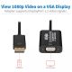 Vente EATON TRIPPLITE DisplayPort to VGA Active Adapter Video Tripp Lite au meilleur prix - visuel 4