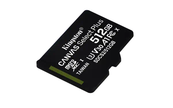Carte micSDXC Canvas Select Plus 100R A1 C10 de 512 Go sans ADP - Kingston - Carte Mémoire - visuel 2