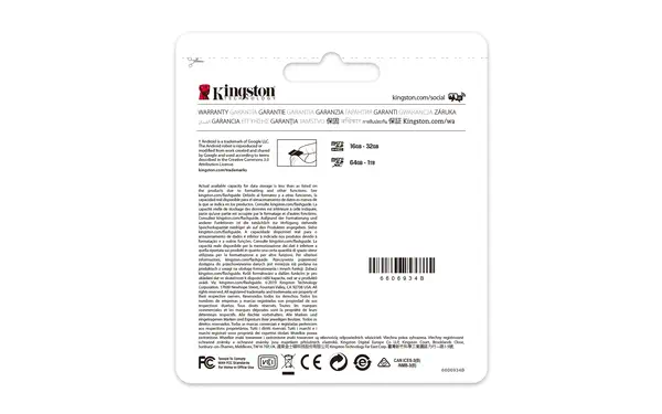 Carte micSDXC Canvas Select Plus 100R A1 C10 de 512 Go sans ADP - Kingston - Carte Mémoire - visuel 4