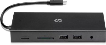 Achat Station d'accueil pour portable HP Travel USB-C Multi Port Hub EURO sur hello RSE