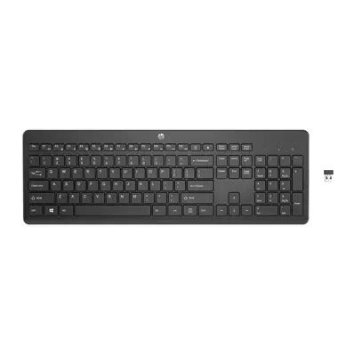 HP 230 BLK WL KBD clavier Universel RF sans fil Noir - Clavier - visuel 1