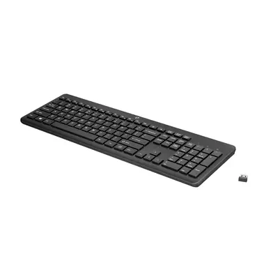 HP 230 BLK WL KBD clavier Universel RF sans fil Noir - Clavier - visuel 2
