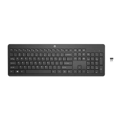 HP 230 BLK WL KBD clavier Universel RF sans fil Noir - Clavier - visuel 9