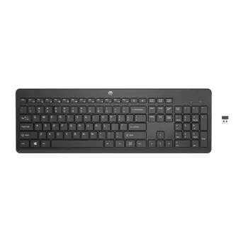 Comparaison HP 230 BLK WL KBD clavier Universel RF sans fil Noir