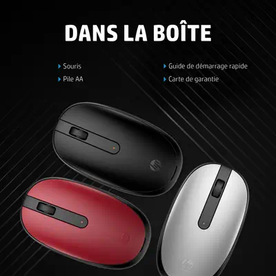 Souris Bluetooth argent vif HP 240 - visuel 9