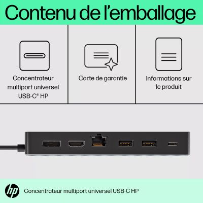 Achat HP Universal USB-C Multiport Hub sur hello RSE - visuel 9