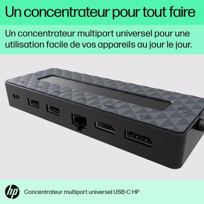 Vente HP Universal USB-C Multiport Hub HP au meilleur prix - visuel 10