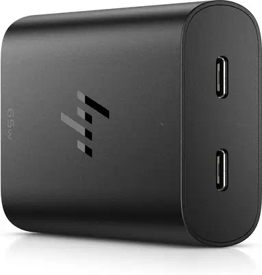 Chargeur pour ordinateur portable HP 65 W GaN USB-C - Chargeur et alimentation - visuel 5