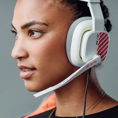 Logitech G A10 Casque Avec fil Arceau Jouer Blanc - Casque Micro - visuel 6