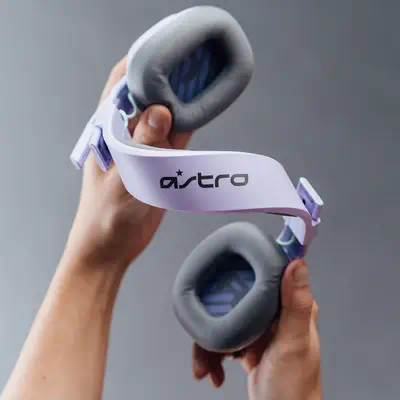 ASTRO Gaming A10 Casque Avec fil Arceau Jouer Gris, Lilas - Casque Micro - visuel 5