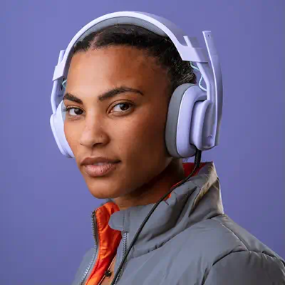 ASTRO Gaming A10 Casque Avec fil Arceau Jouer Gris, Lilas - Casque Micro - visuel 6