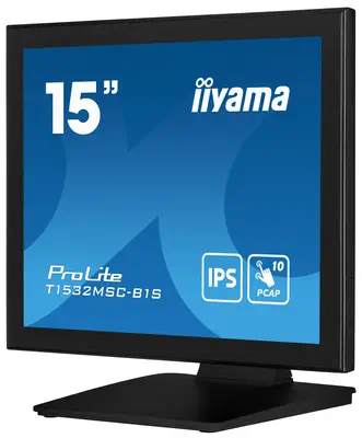 iiyama ProLite T1532MSC-B1S écran plat de PC 38,1 cm (15") 1024 x 768 pixels XGA LCD Écran tactile N - Ecran Ordinateur - visuel 10
