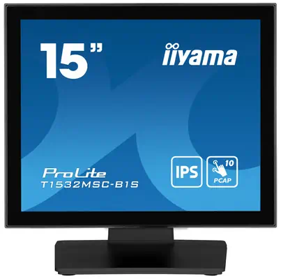 iiyama ProLite T1532MSC-B1S écran plat de PC 38,1 cm (15") 1024 x 768 pixels XGA LCD Écran tactile N - Ecran Ordinateur - visuel 9