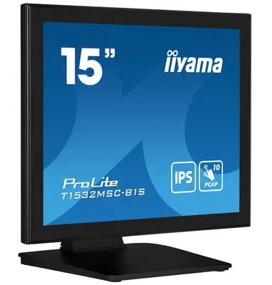 iiyama ProLite T1532MSC-B1S écran plat de PC 38,1 cm (15") 1024 x 768 pixels XGA LCD Écran tactile N - Ecran Ordinateur - visuel 7