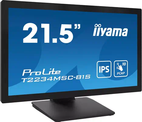 iiyama ProLite T2234MSC-B1S écran plat de PC 54,6 cm (21.5") 1920 x 1080 pixels Full HD Écran tactil - Ecran Ordinateur - visuel 2