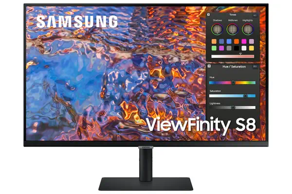 32" ViewFinity S8 S80PB UHD Monitor - Samsung - Ecran Ordinateur - visuel 1