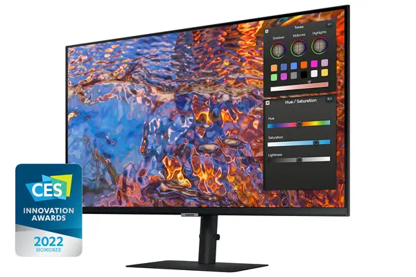 32" ViewFinity S8 S80PB UHD Monitor Samsung - visuel 1 - hello RSE - Maximiser le confort, minimiser les distractions