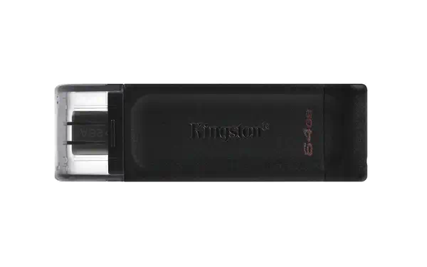 64Go USB-C 3.2 Gen 1 DataTraveler 70 - Kingston - Adaptateur stockage - visuel 1