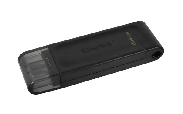 64Go USB-C 3.2 Gen 1 DataTraveler 70 - Kingston - Adaptateur stockage - visuel 2