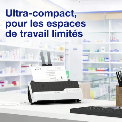 Epson DS-C330 Chargeur automatique de documents + Scanner à feuille 600 x 600 DPI A4 Noir, Blanc - visuel 7