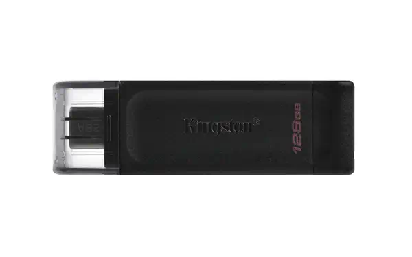 128Go USB-C 3.2 Gen 1 DataTraveler 70 - Kingston - Adaptateur stockage - visuel 1
