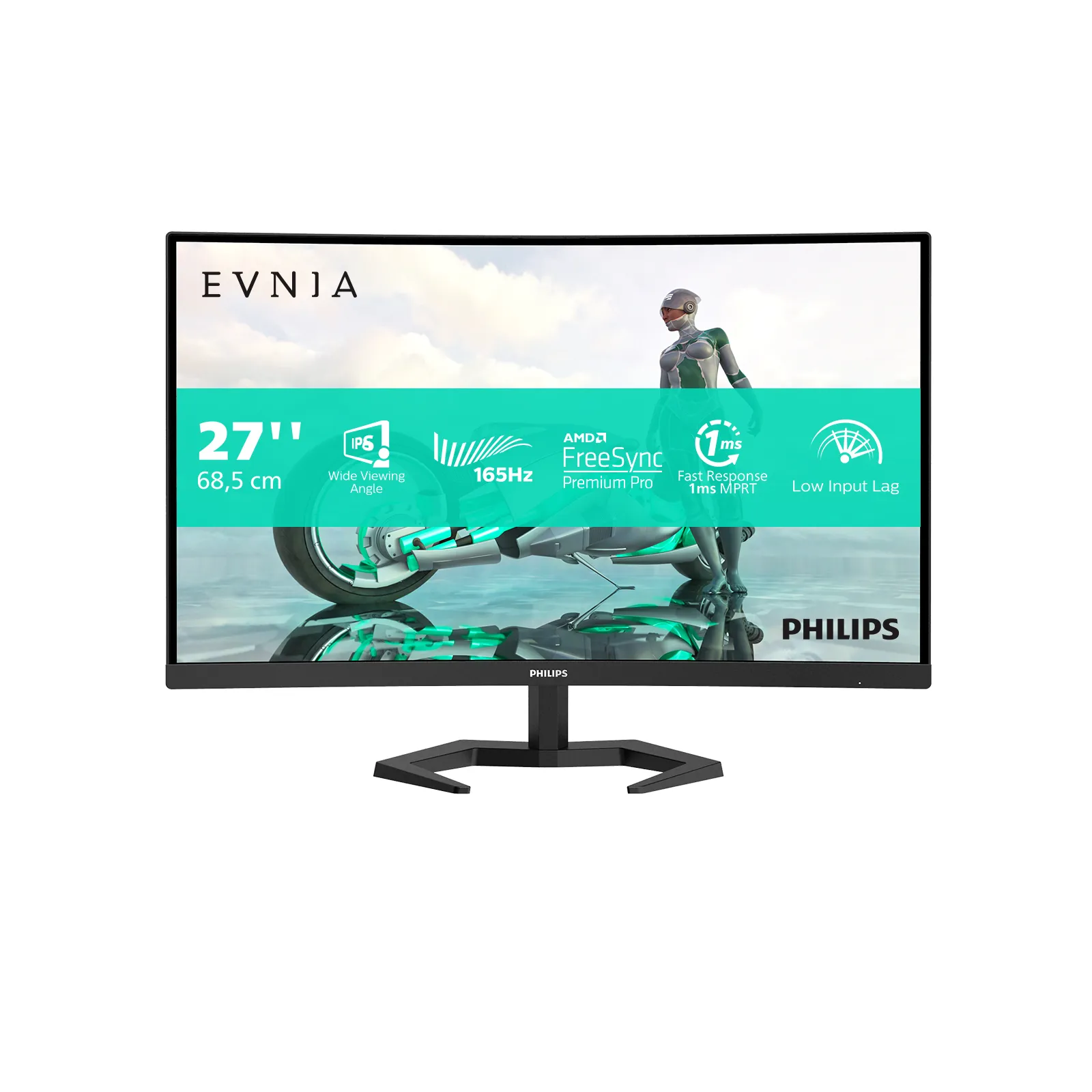 Philips 27M1N3200ZS/00 écran plat de PC 68,6 cm Philips - visuel 1 - hello RSE - SmartContrast pour des détails de noir incroyablement profonds