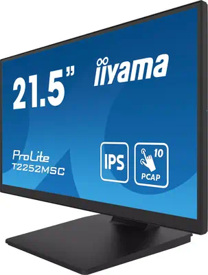 iiyama ProLite T2252MSC-B2 écran plat de PC 54,6 cm (21.5") 1920 x 1080 pixels Full HD LCD Écran tac - Ecran Ordinateur - visuel 4