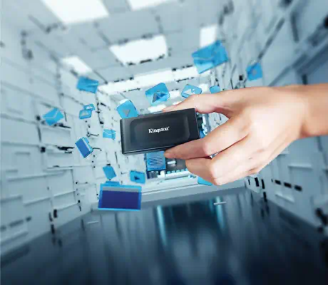 1TB XS1000 External USB 3.2 Gen 2 Portable Solid State Drive - Kingston - Disque dur SSD - visuel 10