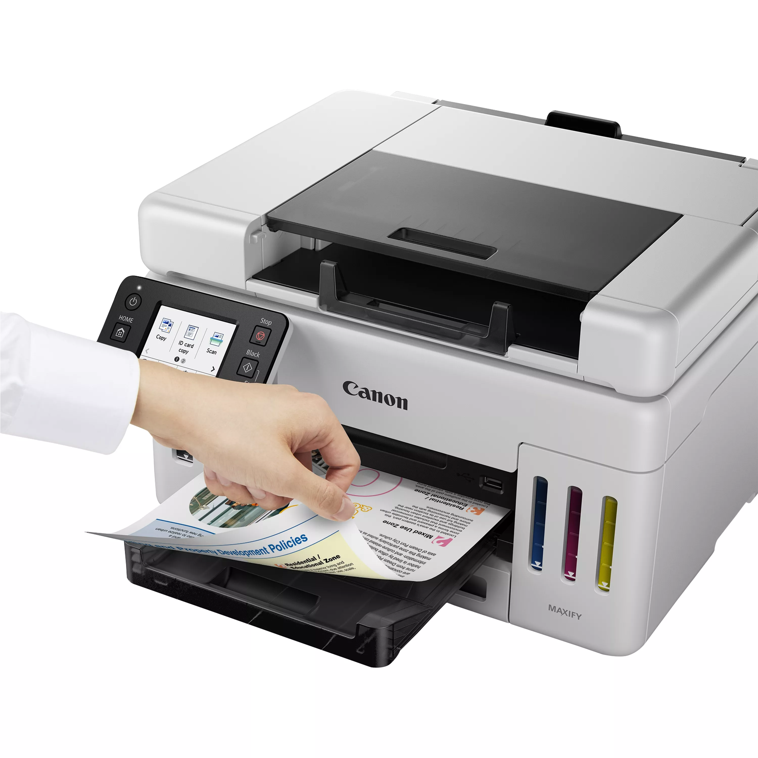 Achat CANON MegaTank GX6550 Multifunction 3-in-1 24ppm with sur hello RSE - visuel 5