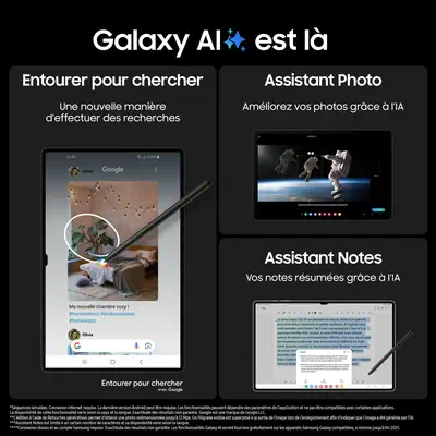 Samsung Galaxy Tab S9 Ultra SM-X910N Qualcomm Snapdragon 512 Go 37,1 cm (14.6") 12 Go Wi-Fi 6 (802.1 - Tablette Android - visuel 5