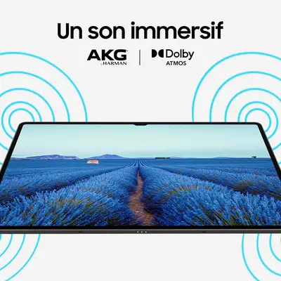 Samsung Galaxy Tab S9 Ultra SM-X910N Qualcomm Snapdragon Samsung - visuel 1 - hello RSE - Trois tailles.<sup>3,4</sup> Deux couleurs élégantes.
