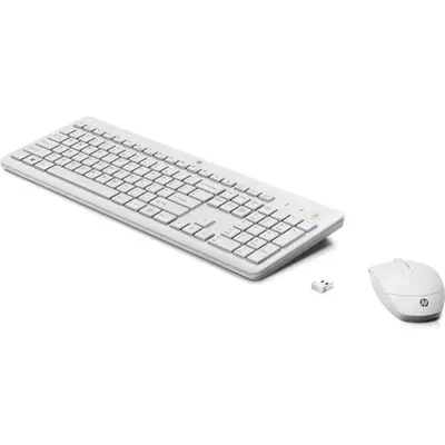 HP STORE 3PL clavier Souris incluse RF sans fil Blanc - Pack Clavier, souris - visuel 8