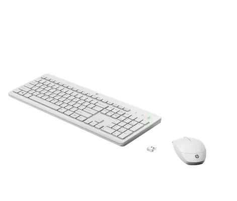 HP STORE 3PL clavier Souris incluse RF sans fil Blanc - Pack Clavier, souris - visuel 8