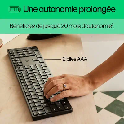 450 WL BLK PROGRAMMABLE KBD - HP - Clavier - visuel 10