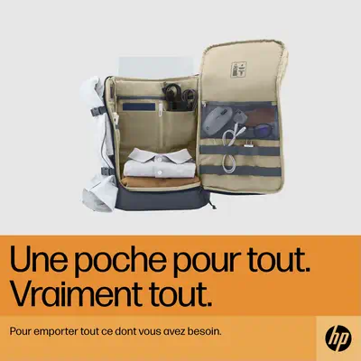 Sac à dos pour ordinateur portable HP Travel 25 litres 15,6 pouces (bleu) - Sacoche & Housse - visuel 6