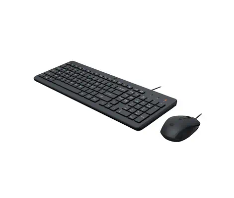 150 WIRED MOUSE/KB COMBO FR - HP - Pack Clavier, souris - visuel 5