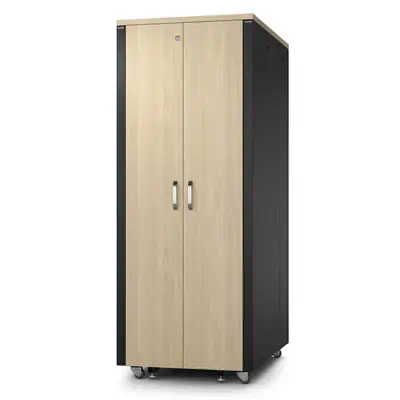 APC NetShelter - Rack informatique insonorisé - 38U - Finition Erable - Rack et Armoire - visuel 2
