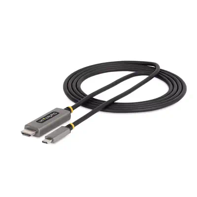 Adaptateur USB-C vers HDMI 1m - Câble Vidéo USB Type-C Vidéo DP Alt Mode  vers HDMI 2.0 - Câble d'Écran DP 1.2 HBR2 4K 60 Hz - Compatible Thunderbolt  3