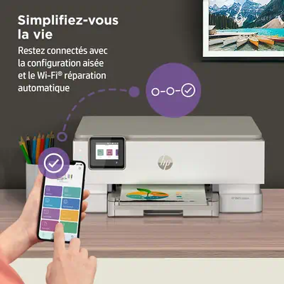 Imprimante Tout-en-un HP ENVY Inspire 7220e HP - visuel 1 - hello RSE - Impressions couleur d'une qualité proche de ce que vous voyez à l'écran
