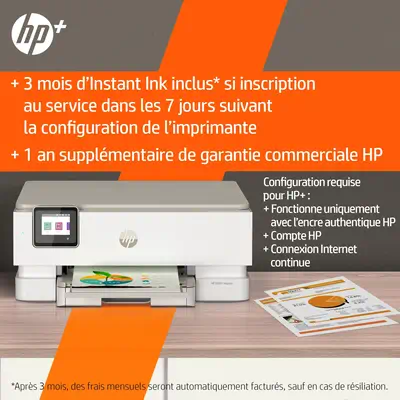 Imprimante Tout-en-un HP ENVY Inspire 7921e avec 3 mois d'Instant