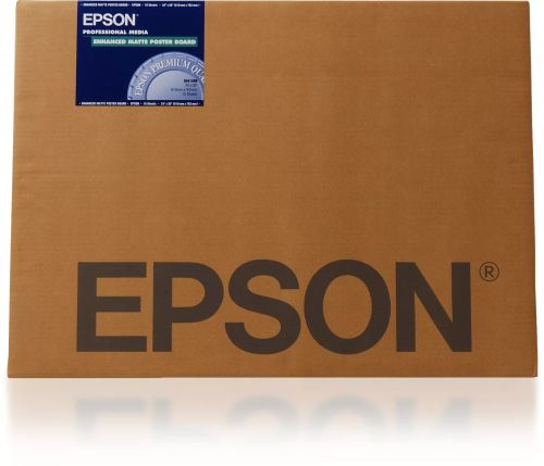 Revendeur officiel Epson Cart Mat Posterboard 1170g 10f. 24" (0,610x0,762m
