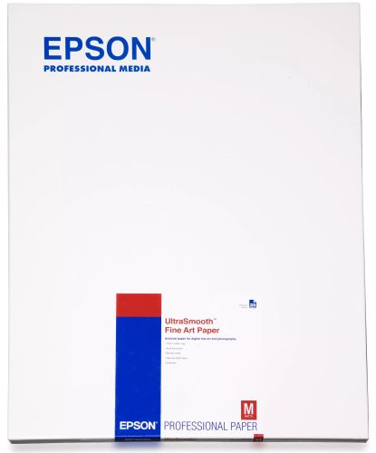 Revendeur officiel Epson Pap d'Art Ultralisse 325g 25f. A2 (0,420x0,594m)