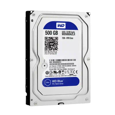 Western Digital Blue disque dur 500 Go 7200 Western Digital - visuel 1 - hello RSE - La qualité WD