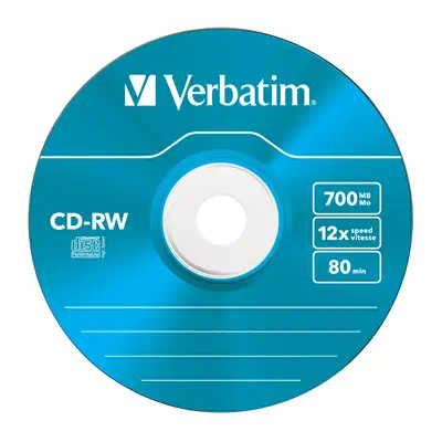 Verbatim CD-RW Colour 12x  - Accessoire Stockage - visuel 7