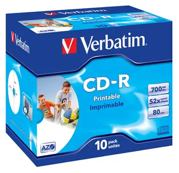 Garantie CD-R AZO Wide Inkjet Printable
