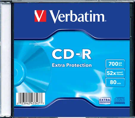 Verbatim CD-R Extra Protection 700 Mo 48x - Accessoire Stockage - visuel 1